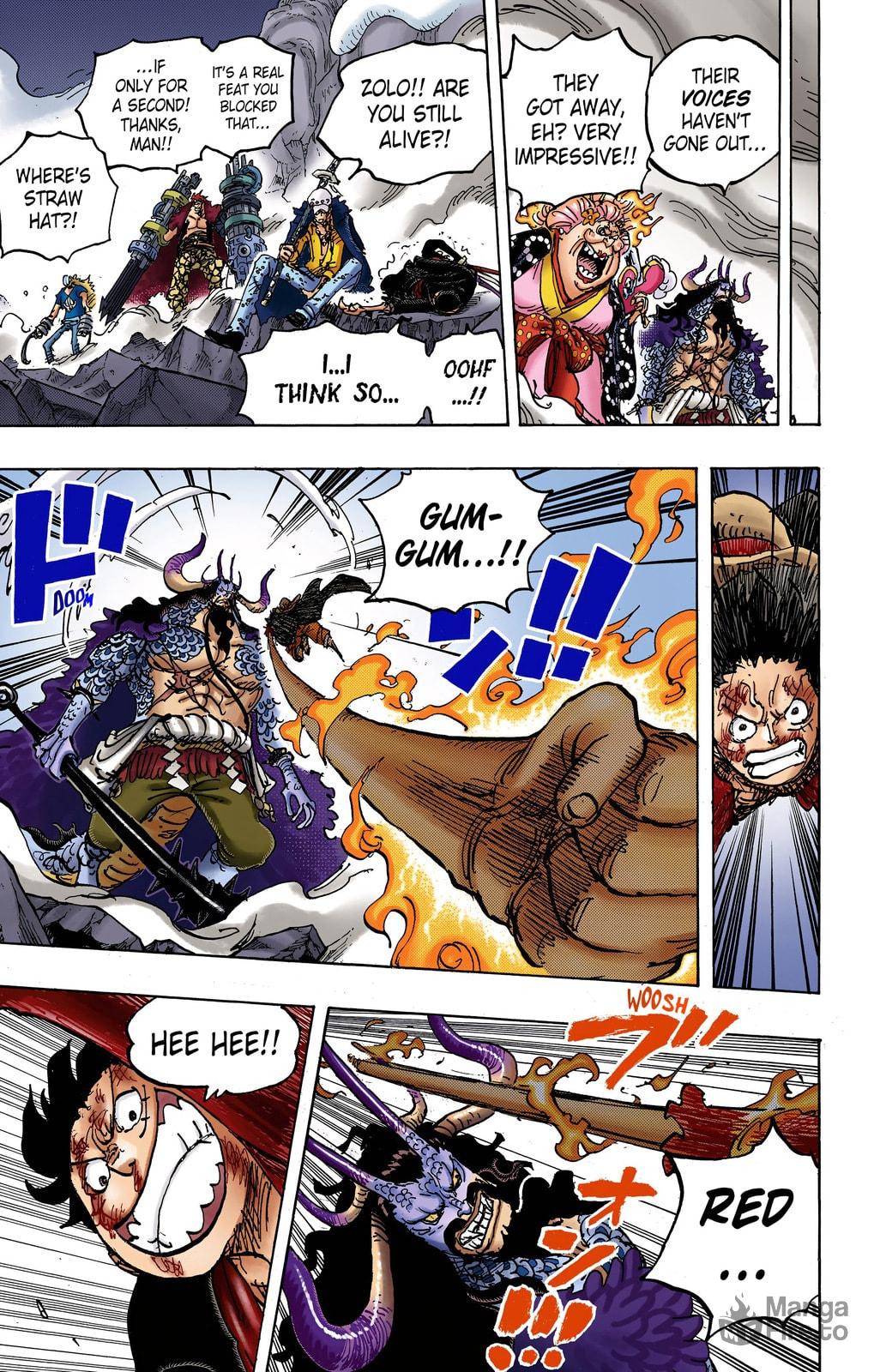 One Piece Digital Colored Chapter 1009 image 09